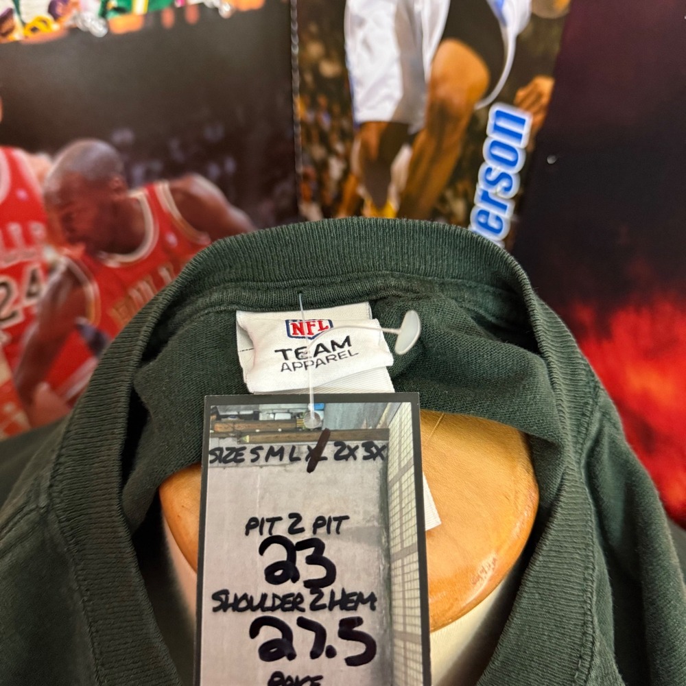 Green Bay Packers‎ Aaron Rodgers NFL Football Quarterback T Shirt Men's Size XL - Picture 6 of 6
